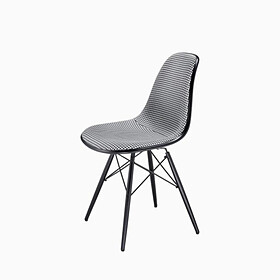Porsche Eames Plastic Side Chair – Pepita Edition