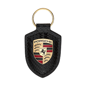 Sleutelhanger Porsche embleem, Carrera GT 25th Anniversary