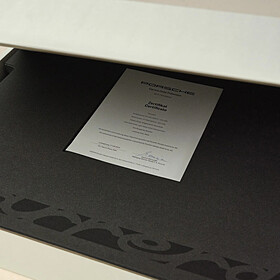 Porsche Carrera Colour Collection – wanddecoratie lichtgeel/zwart
