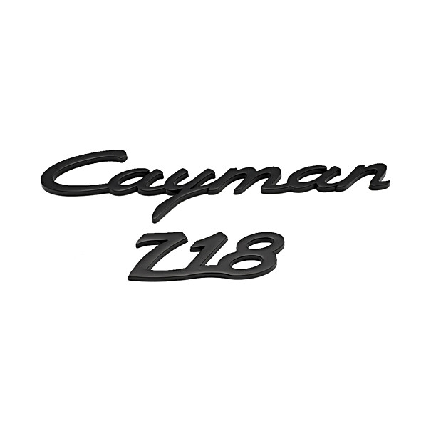 Porsche Set embleem magneten, 718 en Cayman