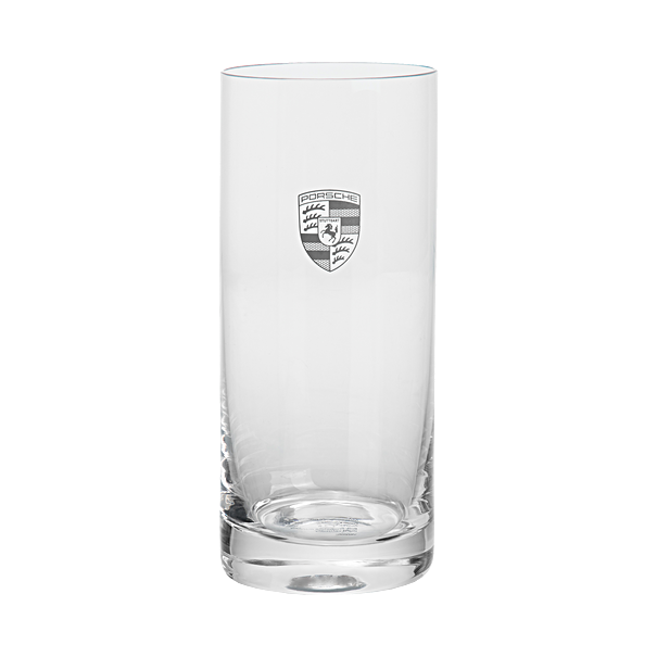 Set van twee glazen met Porsche-embleem