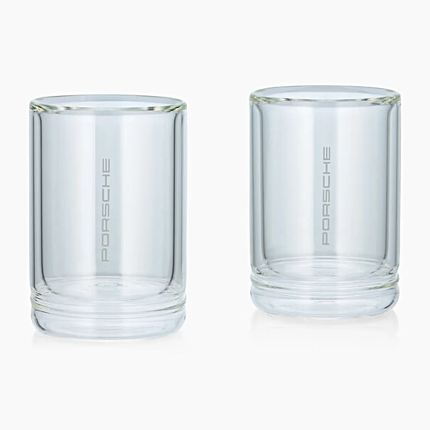 Porsche Glazen, set van 2