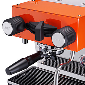 Porsche x La Marzocco Linea Micra RS 2.7-espressomachine, Tangerine/zwart
