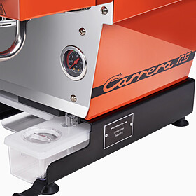 Porsche x La Marzocco Linea Micra RS 2.7-espressomachine, Tangerine/zwart
