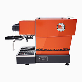 Porsche x La Marzocco Linea Micra RS 2.7-espressomachine, Tangerine/zwart