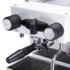 Porsche x La Marzocco Linea Micra RS 2.7-espressomachine, Grand Prix-wit/groen