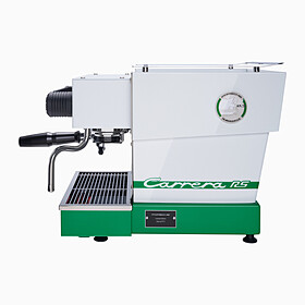 Porsche x La Marzocco Linea Micra RS 2.7-espressomachine, Grand Prix-wit/groen