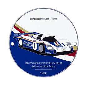 Porsche Grill Badge 956, Limited Edition, Racing collectie
