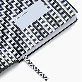 Porsche Notitieboekje Pepita