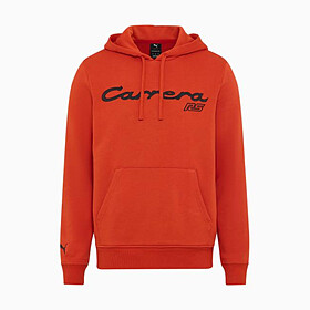 Hoodie - Porsche 911 Carrera RS 2.7, puma-zwart, bloedsinaasappel