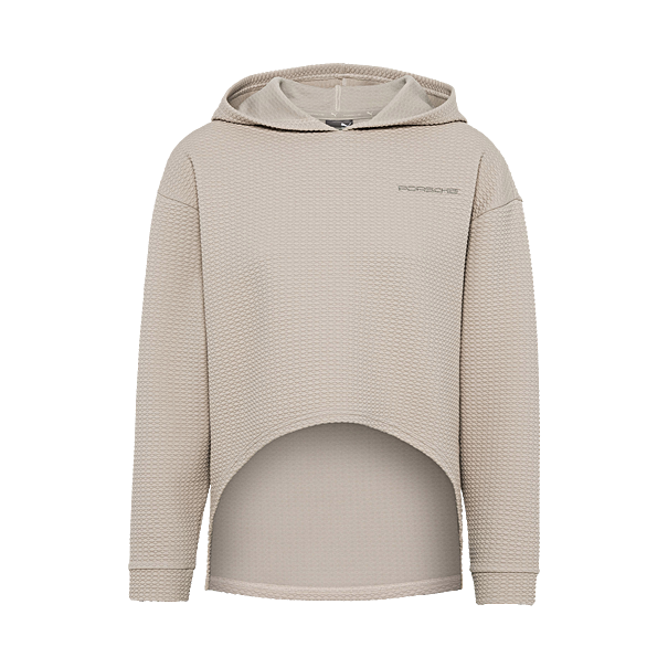 Porsche Textured Hoodie, dames, Sport collectie