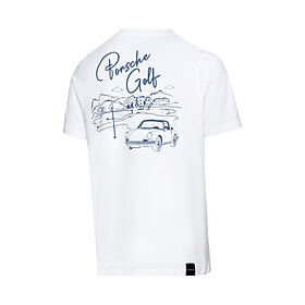 Porsche T-shirt, heren, 60Y 911 Targa Golf collectie