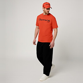 T-shirt - Porsche 911 Carrera RS 2.7, puma-zwart, bloedsinaasappel