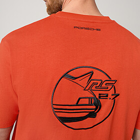 T-shirt - Porsche 911 Carrera RS 2.7, puma-zwart, bloedsinaasappel