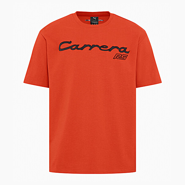 T-shirt - Porsche 911 Carrera RS 2.7, puma-zwart, bloedsinaasappel
