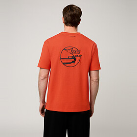 T-shirt - Porsche 911 Carrera RS 2.7, puma-zwart, bloedsinaasappel
