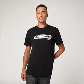 T-shirt Mission X, unisex, 75Y Porsche Sports Cars Collectie