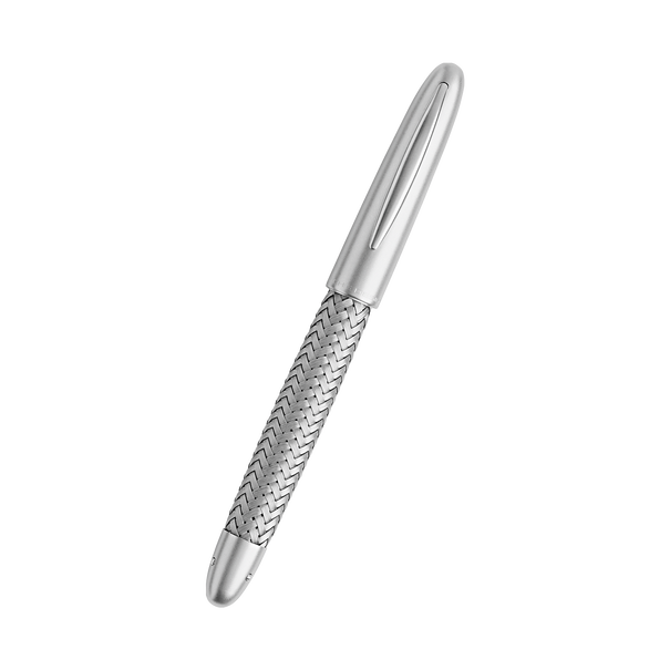 Porsche Tec Flex Rollerball Pen, roestvrij staal, zilver