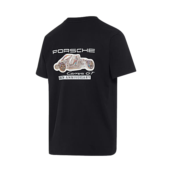 Porsche T-shirt, unisex, Carrera GT 25th Anniversary