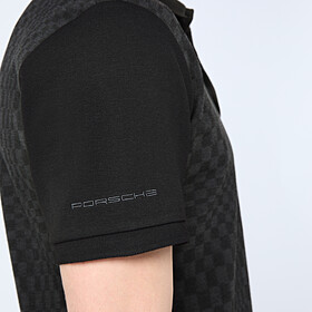 Porsche Jacquard poloshirt, heren, Heritage collectie