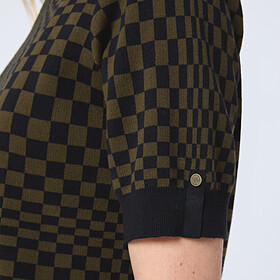 Porsche Jacquard poloshirt, dames, Heritage collectie