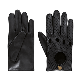Porsche Lederen handschoenen, zwart, dames - Classic Collectie