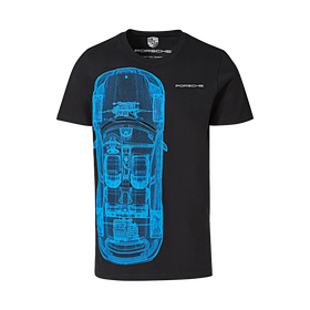 Porsche T-Shirt, unisex, Taycan Collectie