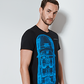 Porsche T-Shirt, unisex, Taycan Collectie