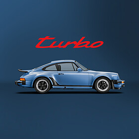 Porsche 50 Jaar 911 Turbo Sneakers, Limited Edition