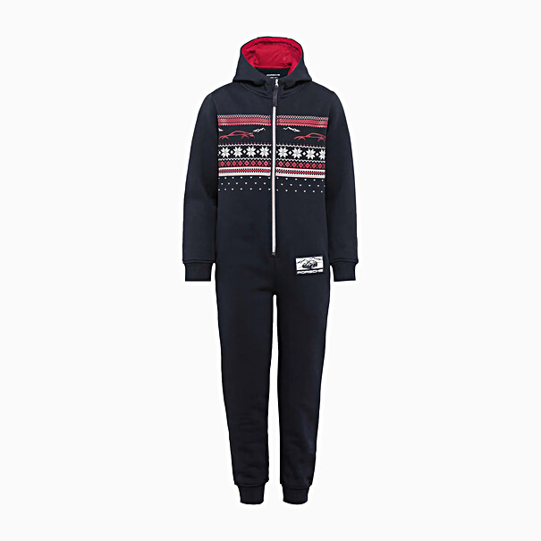 Porsche Kinderjumpsuit Christmas Collection, donkerblauw
