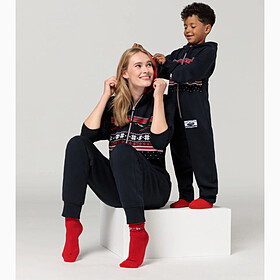Porsche Kinderjumpsuit Christmas Collection, donkerblauw