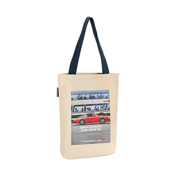 Porsche Retro Canvas Tas