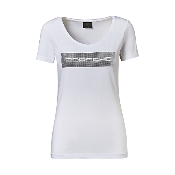 Porsche T-shirt dames, Essential Collectie