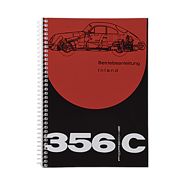 Porsche Instructieboekje voor 356 C (Engels) – modeljaar 1963–1965