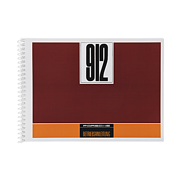 Porsche Instructieboekje voor 912 (Engels) – modeljaar 1968