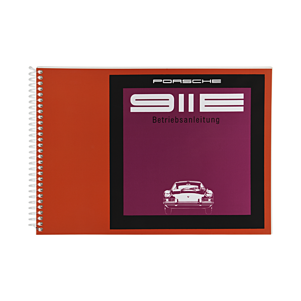 Porsche Instructieboekje voor 911 E (Duits) – modeljaar 1969