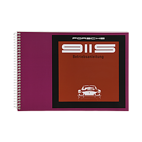 Porsche Instructieboekje voor 911 S (Engels) – modeljaar 1969