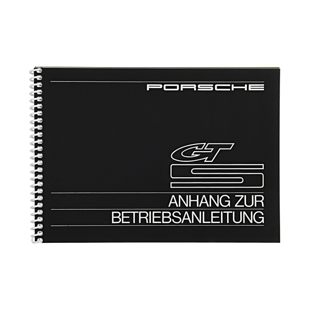 Porsche Instructieboekje voor 924 GTS (DE) – modeljaar 1981