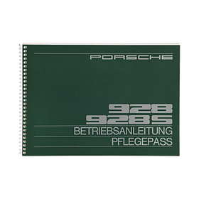 Porsche Instructieboekje voor 928, 928 S (DE) – modeljaar 1982