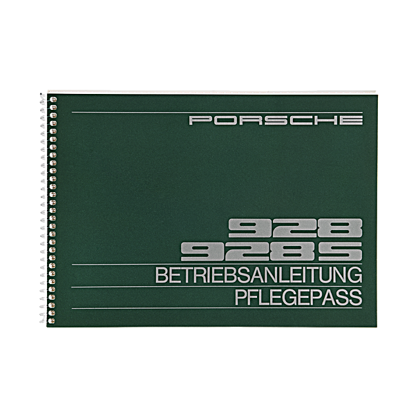 Porsche Instructieboekje voor 928, 928 S (Engels) – modeljaar 1982