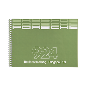 Porsche Instructieboekje voor 924 (DE) – modeljaar 1983