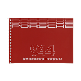 Porsche Instructieboekje voor 944 (Duitstalig) – modeljaar 1983