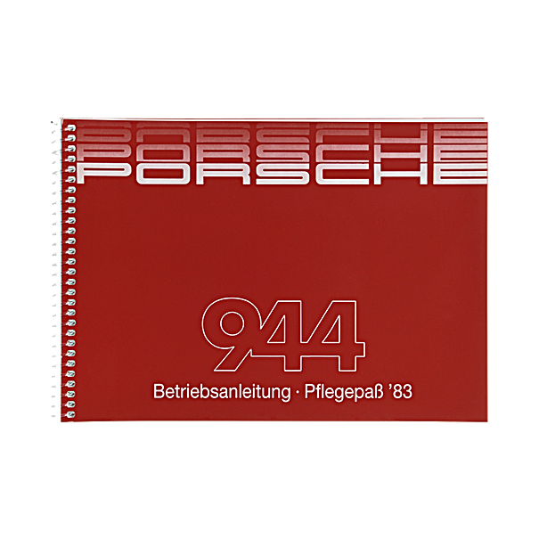 Porsche Instructieboekje voor 944 (Engels) – modeljaar 1983
