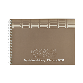 Porsche Instructieboekje voor 928 S (Duitstalig) – modeljaar 1984
