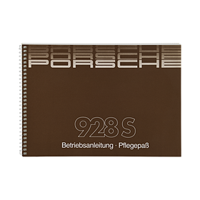Porsche Instructieboekje voor 928 S (DE) – modeljaar 1985