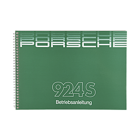 Porsche Instructieboekje voor 924S (Engels) – modeljaar 1988