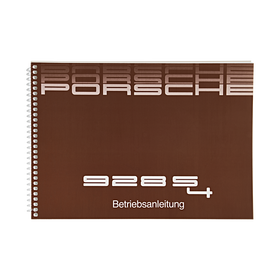 Porsche Instructieboekje voor 928 S4 (Duitstalig) – modeljaar 1988