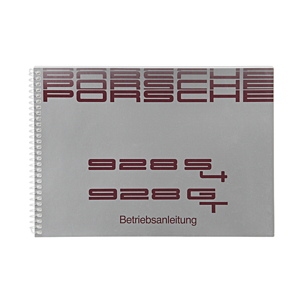 Porsche Instructieboekje voor 928 S4, 928 GT (DE) – modeljaar 1990