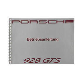 Porsche Instructieboekje voor 928 GTS (DE) – modeljaar 1992