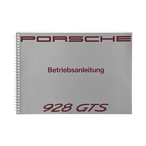 Porsche Instructieboekje voor 928 GTS (DE) – modeljaar 1992